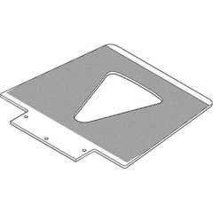 Wesco Industrial Products - 16-1/2" Wide x 13.4" Deep Hand Truck Toe Plate - 375 Lb Load Capacity - Apex Tool & Supply