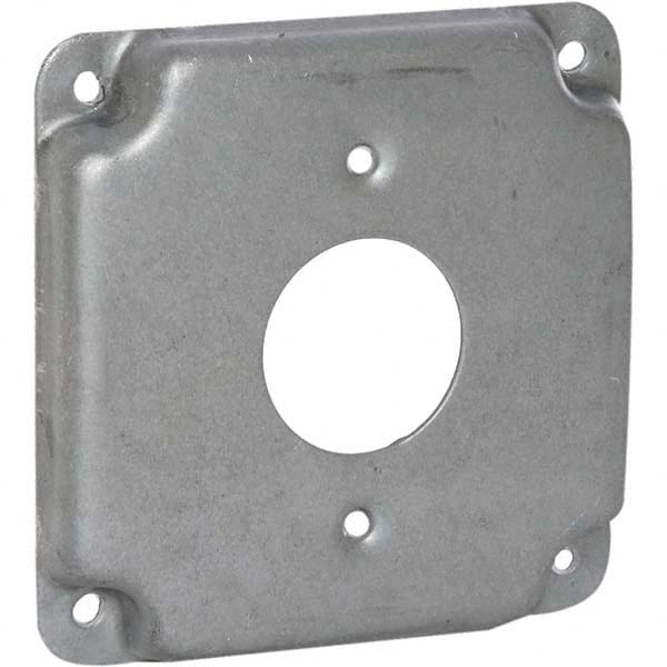 Hubbell-Raco - Steel Electrical Box Cover - Apex Tool & Supply