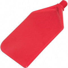 Carlisle - Sparta Red Nylon Mixing Paddle without Holes - 7-1/2" Overall Length - Apex Tool & Supply