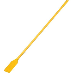 Carlisle - Sparta Yellow Nylon Mixing Paddle without Holes - 48" Overall Length - Apex Tool & Supply