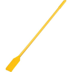 Carlisle - Sparta Yellow Nylon Mixing Paddle without Holes - 40" Overall Length - Apex Tool & Supply