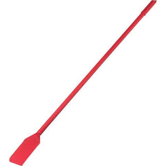Carlisle - Sparta Red Nylon Mixing Paddle without Holes - 48" Overall Length - Apex Tool & Supply