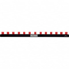 Stanley - Socket Holders & Trays Type: Clip Rail Drive Size: 3/8 - Apex Tool & Supply