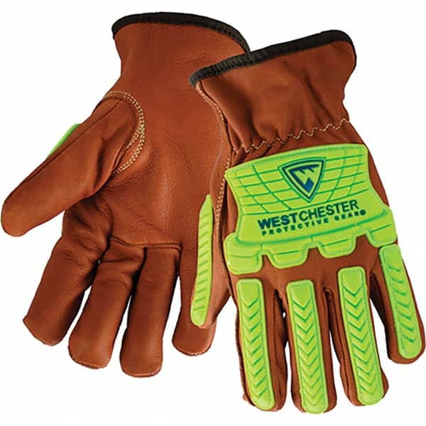 PIP - Size L, ANSI Cut Lvl A4, ANSI Puncture Lvl 5, ANSI Abrasion Lvl 2, Cut & Puncture Resistant Gloves - Apex Tool & Supply