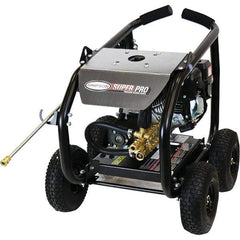 Simpson - Gas, 5.8 hp, 3,600 psi, 2.5 GPM, Cold Water Pressure Washer - AAA Triplex, 25' x 5/16" Hose - Apex Tool & Supply