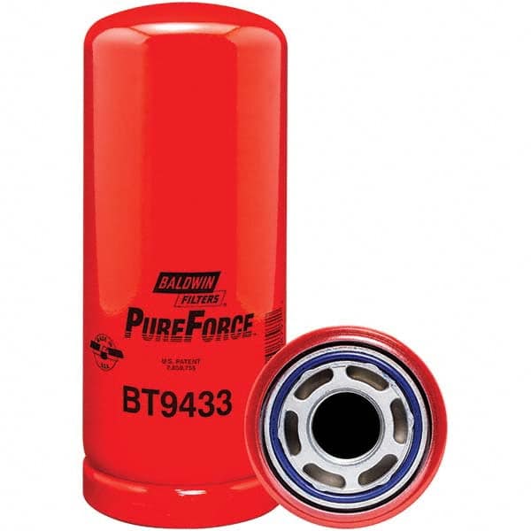 Baldwin Filters - 1-3/8 Thread 9-17/32" OAL x 3-3/4" OD Automotive Hydraulic Filter - Apex Tool & Supply