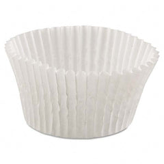 Hoffmaster - Fluted Bake Cups, 4 1/2 Diam x 1 1/4h, White, 500/Pack, 20 Pack/Carton - Apex Tool & Supply
