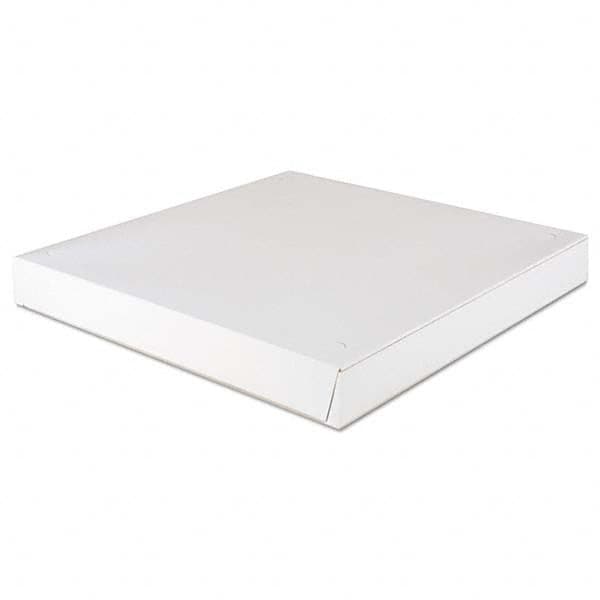 SCT - Paperboard Pizza Boxes,16 x 16 x 1 7/8, White, 100/Carton - Apex Tool & Supply
