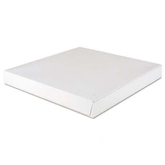 SCT - Paperboard Pizza Boxes,16 x 16 x 1 7/8, White, 100/Carton - Apex Tool & Supply