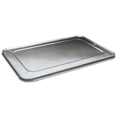 Boardwalk - Full Size Aluminum Steam Table Pan Lid, Deep, 50/Carton - Apex Tool & Supply