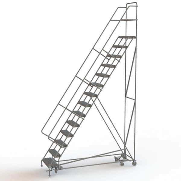 TRI-ARC - Rolling & Wall Mounted Ladders & Platforms Type: All-Directional Ladder Style: Rolling Safety Ladder - Apex Tool & Supply
