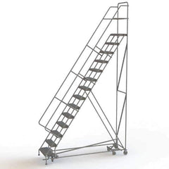 TRI-ARC - Rolling & Wall Mounted Ladders & Platforms Type: All-Directional Ladder Style: Rolling Safety Ladder - Apex Tool & Supply