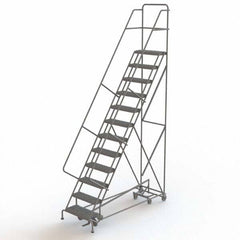 TRI-ARC - Rolling & Wall Mounted Ladders & Platforms Type: All-Directional Ladder Style: Rolling Safety Ladder - Apex Tool & Supply