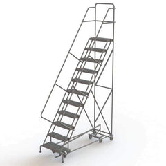 TRI-ARC - Rolling & Wall Mounted Ladders & Platforms Type: All-Directional Ladder Style: Rolling Safety Ladder - Apex Tool & Supply