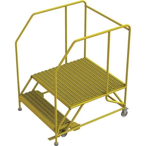TRI-ARC - Rolling & Wall Mounted Ladders & Platforms Type: Rolling Work Platform Style: Steel Work Platform - Apex Tool & Supply