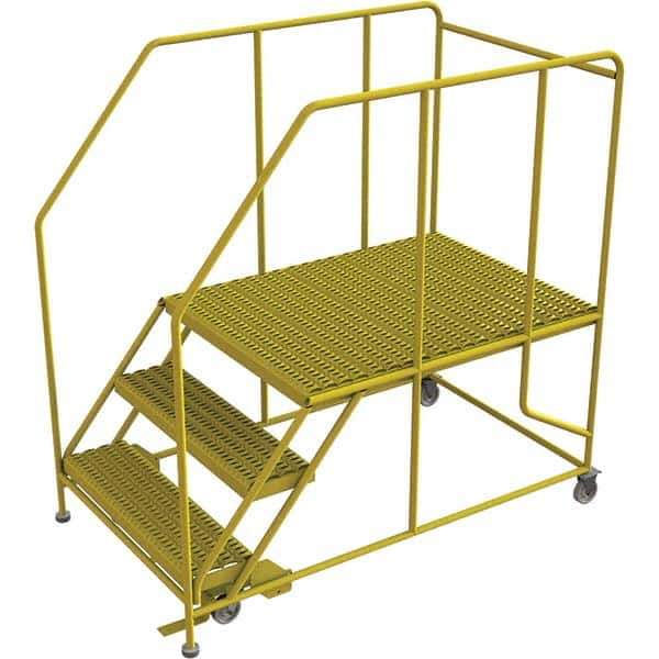 TRI-ARC - Rolling & Wall Mounted Ladders & Platforms Type: Rolling Work Platform Style: Steel Work Platform - Apex Tool & Supply