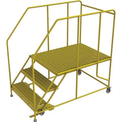 TRI-ARC - Rolling & Wall Mounted Ladders & Platforms Type: Rolling Work Platform Style: Steel Work Platform - Apex Tool & Supply