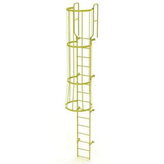 TRI-ARC - Rolling & Wall Mounted Ladders & Platforms Type: Fixed Ladder Style: Safety Cage - Apex Tool & Supply