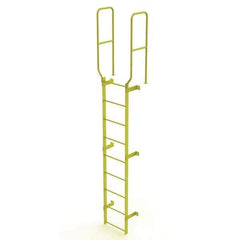 TRI-ARC - Rolling & Wall Mounted Ladders & Platforms Type: Fixed Ladder Style: Safety Cage - Apex Tool & Supply