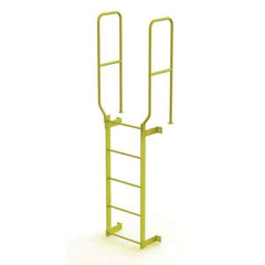 TRI-ARC - Rolling & Wall Mounted Ladders & Platforms Type: Fixed Ladder Style: Safety Cage - Apex Tool & Supply