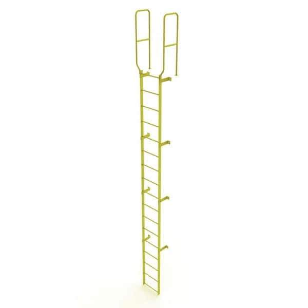 TRI-ARC - Rolling & Wall Mounted Ladders & Platforms Type: Fixed Ladder Style: Safety Cage - Apex Tool & Supply
