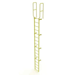 TRI-ARC - Rolling & Wall Mounted Ladders & Platforms Type: Fixed Ladder Style: Safety Cage - Apex Tool & Supply