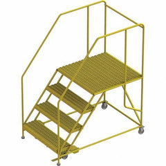 TRI-ARC - Rolling & Wall Mounted Ladders & Platforms Type: Rolling Work Platform Style: Steel Work Platform - Apex Tool & Supply