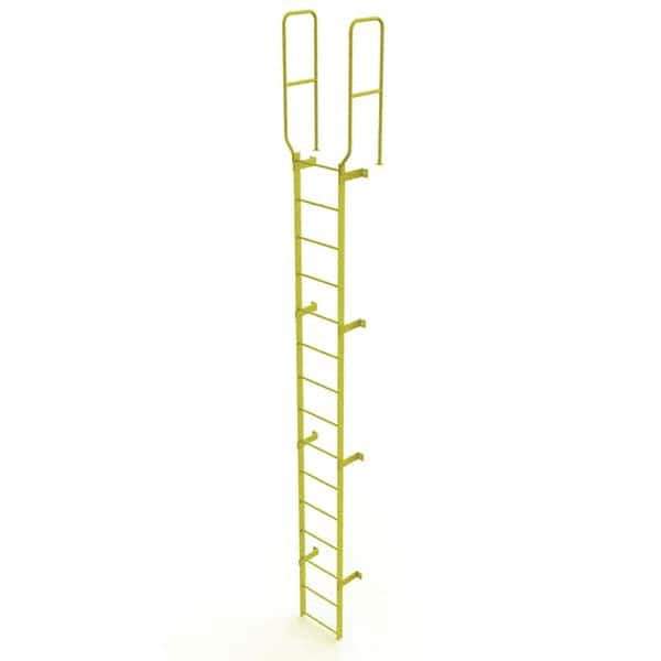 TRI-ARC - Rolling & Wall Mounted Ladders & Platforms Type: Fixed Ladder Style: Safety Cage - Apex Tool & Supply