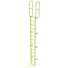 TRI-ARC - Rolling & Wall Mounted Ladders & Platforms Type: Fixed Ladder Style: Safety Cage - Apex Tool & Supply