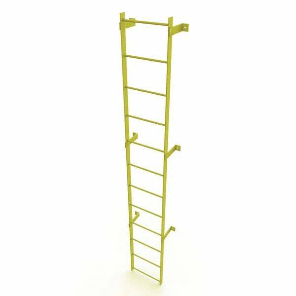 TRI-ARC - Rolling & Wall Mounted Ladders & Platforms Type: Fixed Ladder Style: Safety Cage - Apex Tool & Supply