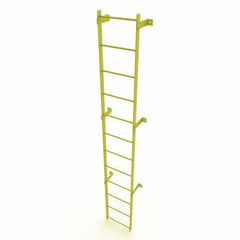 TRI-ARC - Rolling & Wall Mounted Ladders & Platforms Type: Fixed Ladder Style: Safety Cage - Apex Tool & Supply