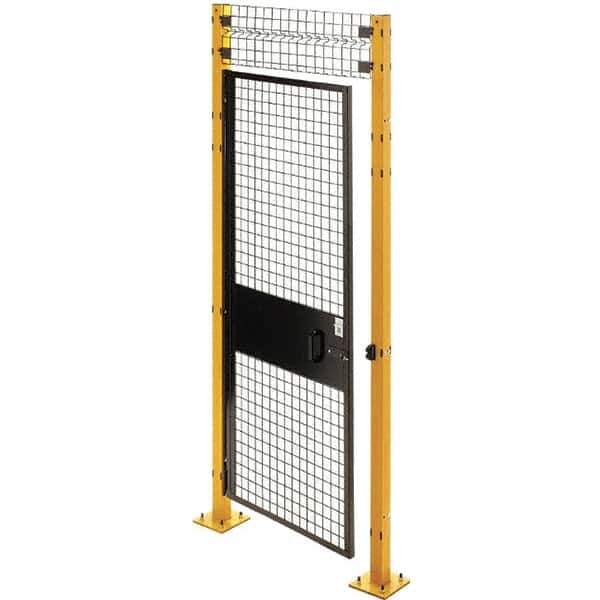 Husky - 4' Wide x 6' High, Swing Door for Temporary Structures - Apex Tool & Supply