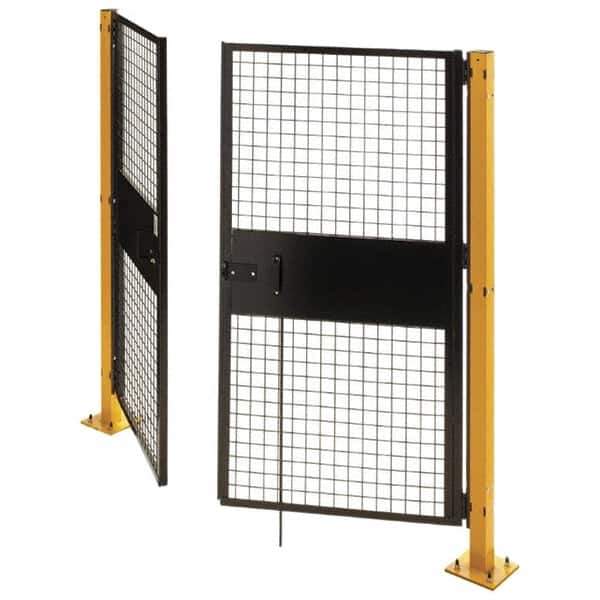 Husky - 6' Wide x 8' High, Swing Door for Temporary Structures - Apex Tool & Supply