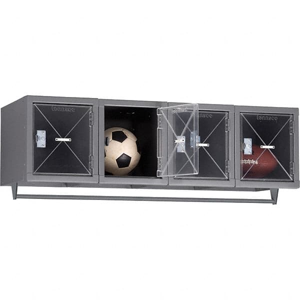 Tennsco - 4 Door, 4 Tier, Welded Locker - Apex Tool & Supply