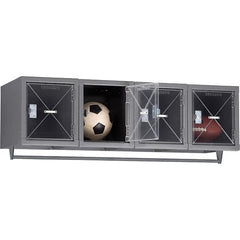 Tennsco - 4 Door, 4 Tier, Welded Locker - Apex Tool & Supply