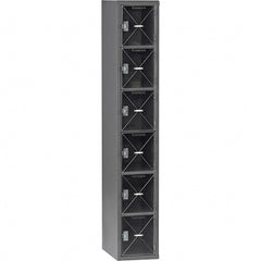 Tennsco - 6 Door, 6 Tier, Welded Locker - Apex Tool & Supply