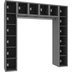 Tennsco - 16 Door, Single Tier, Welded Locker - Apex Tool & Supply