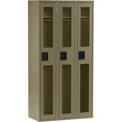 Tennsco - 3 Door, Single Tier, Welded Locker - Apex Tool & Supply