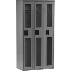 Tennsco - 3 Door, Single Tier, Welded Locker - Apex Tool & Supply