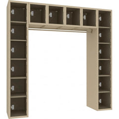 Tennsco - 16 Door, Single Tier, Welded Locker - Apex Tool & Supply