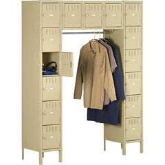 Tennsco - 15 Door, 15 Tier, Welded Locker - Apex Tool & Supply