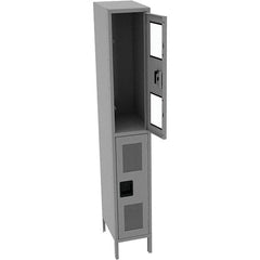 Tennsco - 2 Door, Double Tier, Welded Locker - Apex Tool & Supply
