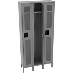 Tennsco - 3 Door, Single Tier, Welded Locker - Apex Tool & Supply