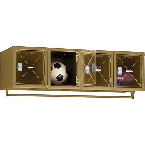 Tennsco - 4 Door, 4 Tier, Welded Locker - Apex Tool & Supply