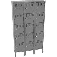 Tennsco - 15 Door, 5 Tier, Locker - Apex Tool & Supply