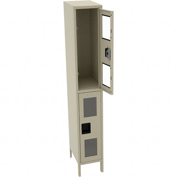 Tennsco - 2 Door, Double Tier, Welded Locker - Apex Tool & Supply