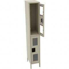 Tennsco - 2 Door, Double Tier, Welded Locker - Apex Tool & Supply