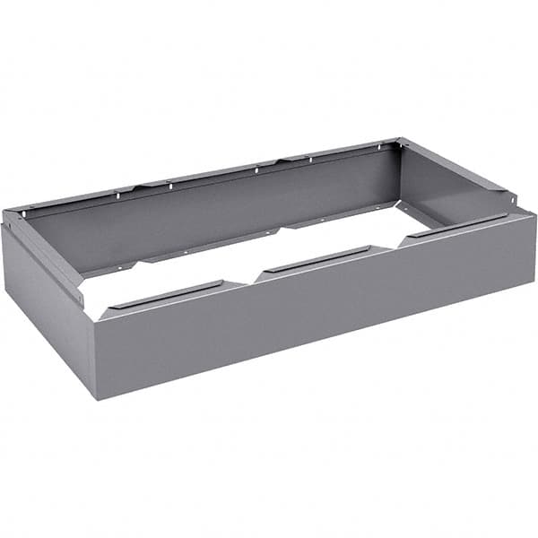 Tennsco - 36" Wide x 6" High x 12" Deep, Locker Base - Apex Tool & Supply