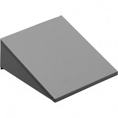 Tennsco - 15" Wide x 6" High x 18" Deep, Locker Slope Top - Apex Tool & Supply