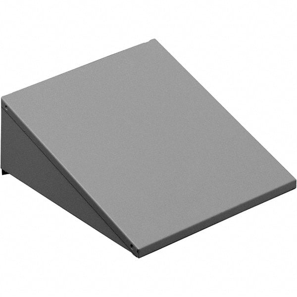 Tennsco - 15" Wide x 6" High x 15" Deep, Locker Slope Top - Apex Tool & Supply